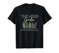 The Herb Garden is My Happy Place Herboristes de Jardinage T-Shirt