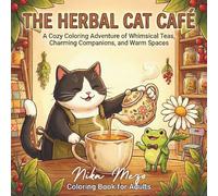 The Herbal Cat Café: A Cozy Coloring Adventure of Whimsical Teas, Charming Companions, and Warm Spaces.