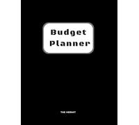 THE HERMIT Budget Planner - Undated Monthly Financial Organizer with Income, Expense, Savings, Bill, Debt & Investment Trackers for Beginners, Black