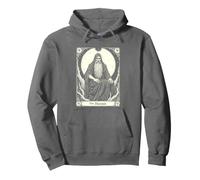 The Hermit Tarot Card - Grim Reaper Mystical Lantern Symbol Sweat à Capuche