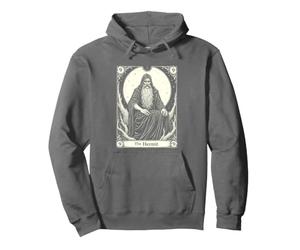 The Hermit Tarot Card - Grim Reaper Mystical Lantern Symbol Sweat à Capuche