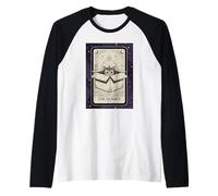 The Hermit Tarot Card in A Box Witchy Funny Introverti Manche Raglan