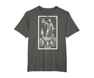 The Hermit Tarot Card Wisdom Enigmatic Esoteric Occult T-Shirt