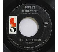 The Hesitations 45 RPM Love Is Everywhere / Born Free