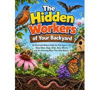 The Hidden Workers of Your Backyard: An Illustrated Nature Guide for Kids Ages 6-10 About Bees, Bugs, Birds, Bats, Worms and the Amazing Ways They Help Nature