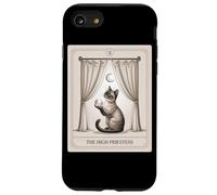 The High Priestess Carte de Tarot avec Chat Siamois Mystique Coque pour iPhone SE (2020) / 7/8