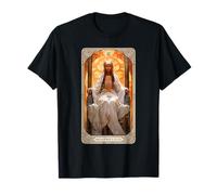 The High Priestess Carte de Tarot Vintage Art Nouveau Gothique T-Shirt