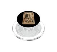 The High Priestess | Tarot Card Scrapbook Design PopSockets PopGrip pour MagSafe