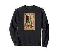 The High Priestess | Tarot Card Scrapbook Design Sweatshirt