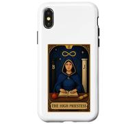 The High Priestess Tarot Card T-Shirt Major Arcana Tarot Coque pour iPhone X/XS