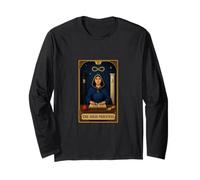 The High Priestess Tarot Card T-Shirt Major Arcana Tarot Manche Longue