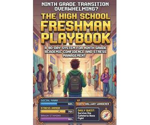 The High School Freshman Playbook: A 90-Day System for Ninth Grade Academic Confidence and Stress Management