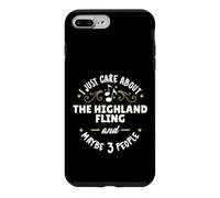 The Highland Fling Dance T-Shirt I Just Care About The Hig Coque pour iPhone 7 Plus/8 Plus