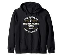 The Highland Fling Dance T-Shirt I Just Care About The Hig Sweat à Capuche