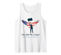 The Hill We Climb Chemise Drapeau USA Débardeur