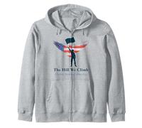 The Hill We Climb Chemise Drapeau USA Sweat à Capuche