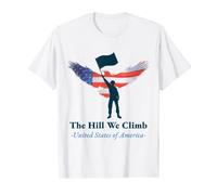 The Hill We Climb Chemise drapeau USA T-Shirt