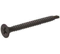 The Hillman Group 39556 Lot de 100 vis auto-perceuses Phillips pour cloison sèche 20,3 x 7,6 cm, phosphate noir