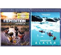 The History Channel : Expedition Africa , Expedition Alaska : Blu-Ray 2 Pack : 3 Disc Set