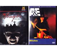 The History Channel : Vampire Secrets , Ancient Mysteries Witches : Horror 2 DVD Set