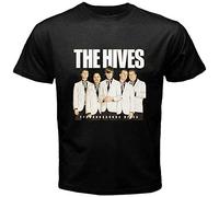 The Hives Tyrannosaurus Hives Black T-Shirt Printed Tee Graphic Top for Men Shirt L