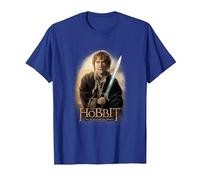 The Hobbit Bilbo and Sting T-Shirt, Homme, Bleu Royal, S