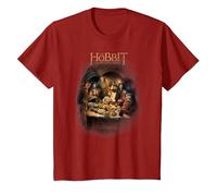 The Hobbit Feast T-Shirt, Enfant, Canneberge, 2 Ans