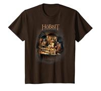 The Hobbit Feast T-Shirt, Enfant, Marron, 4 Ans