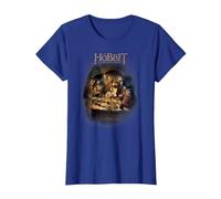 The Hobbit Feast T-Shirt, Femme, Bleu Royal, XS
