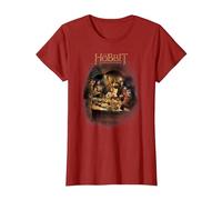The Hobbit Feast T-Shirt, Femme, Canneberge, M