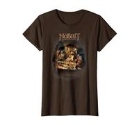 The Hobbit Feast T-Shirt, Femme, Marron, XS