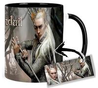 The Hobbit Lee Pace Thranduil Tasse Ceramique Intérieure et Poignée Noire Mug