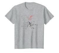 The Hobbit Lonely Mountain T-Shirt, Enfant, Gris Chiné, 6 Ans