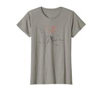 The Hobbit Lonely Mountain T-Shirt, Femme, Ardoise, L