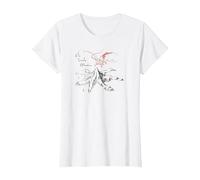 The Hobbit Lonely Mountain T-Shirt, Femme, Blanc, XS