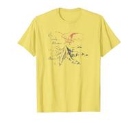 The Hobbit Lonely Mountain T-Shirt, Homme, Citron, XL