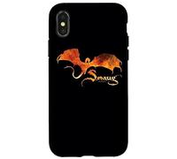 The Hobbit Smaug on Fire Coque pour iPhone X/XS
