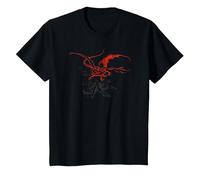 The Hobbit Smaug T-Shirt, Enfant, Noir, 2 Ans