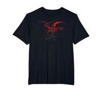 The Hobbit Smaug T-Shirt, Homme Grandes Tailles, Noir, 5X Tall