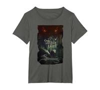 The Hobbit Smaug Taunt T-Shirt, Femme Grandes Tailles, Asphalte, 3X