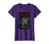 The Hobbit Smaug Taunt T-Shirt, Femme, Violet, XL