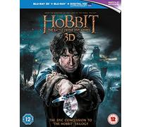 The Hobbit: The Battle of the Five Armies [Blu-ray 3D + Blu-ray] [2015]