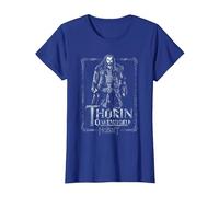 The Hobbit Thorin Stare T-Shirt, Femme, Bleu Royal, XS