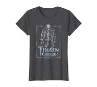 The Hobbit Thorin Stare T-Shirt, Femme, Chiné Foncé, M