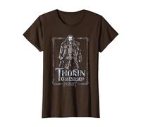 The Hobbit Thorin Stare T-Shirt, Femme, Marron, XXL