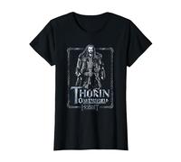 The Hobbit Thorin Stare T-Shirt, Femme, Noir, 3XL