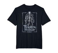 The Hobbit Thorin Stare T-Shirt, Homme Grandes Tailles, Noir, 2X Tall
