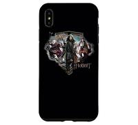 The Hobbit Three Dwarves Black Coque pour iPhone XS Max