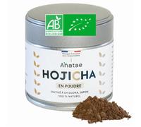 Thé Hojicha BIO japonais - 100% poudre de thé vert hojicha bio pour hojicha latte ou pâtisserie - 30g - Anatae Marque française