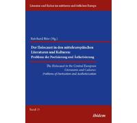 The Holocaust In The Central European Literatures And Cultures. Problems Of Poetization And Aestheticization